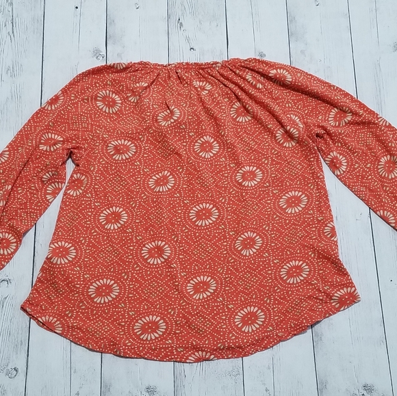 Lucky Brand Womens Large Boho flowy top - Picture 6 of 6